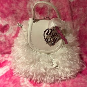 BNWT! Clueless Faux Fur Crossbody Bag
